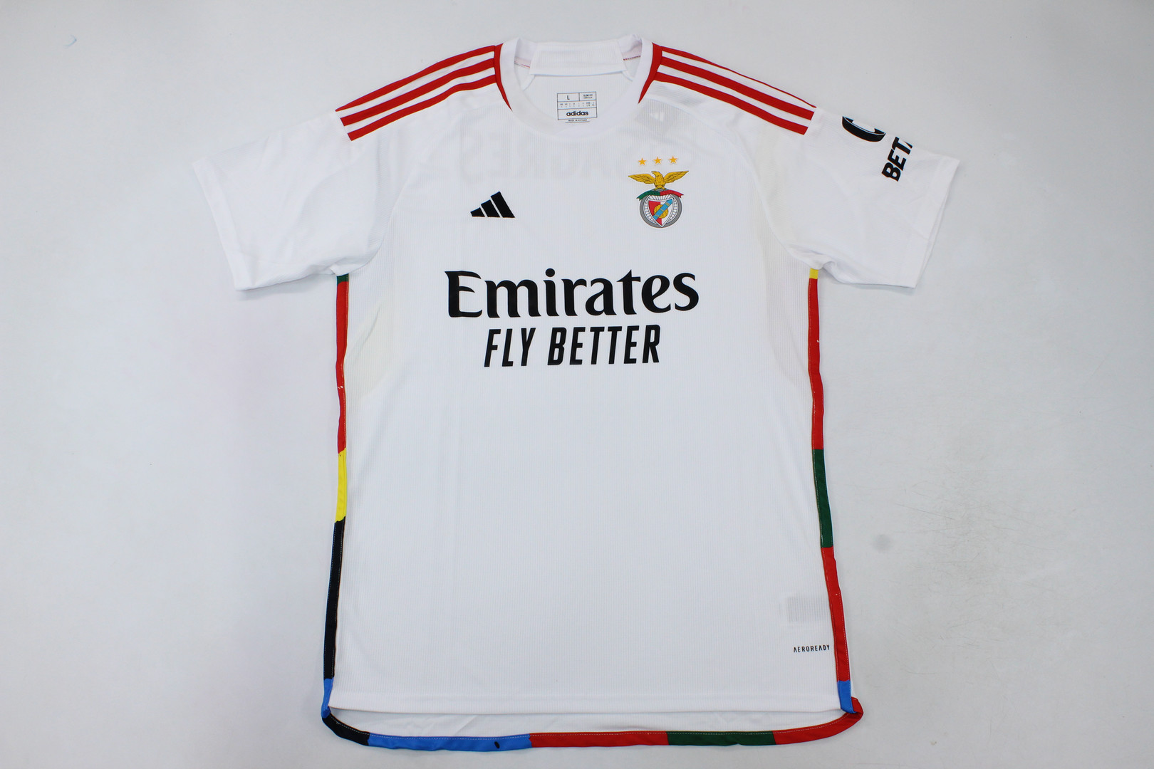 AAA Quality Benfica 23/24 Third White Soccer Jersey